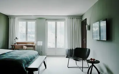 The Cambrian Hotel Adelboden Deluxe Room South 180701 048