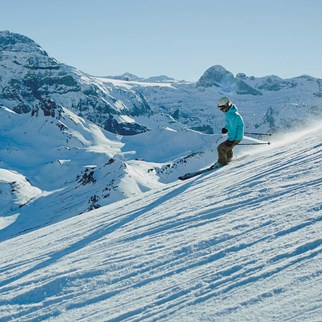 The Cambrian Adelboden Winter Activities Skiing Swiss Alps 140110 167